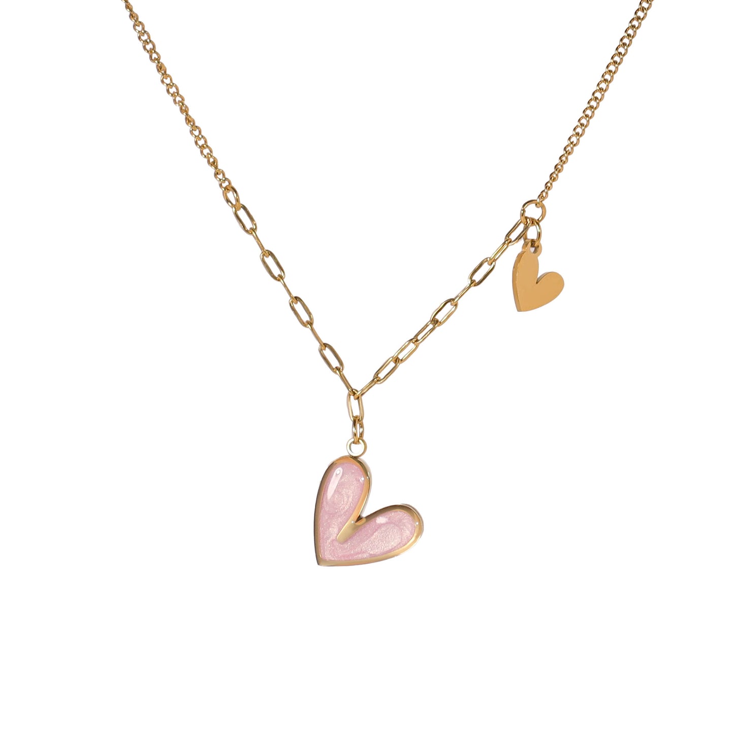 Graceful Hearts Charm Pendant