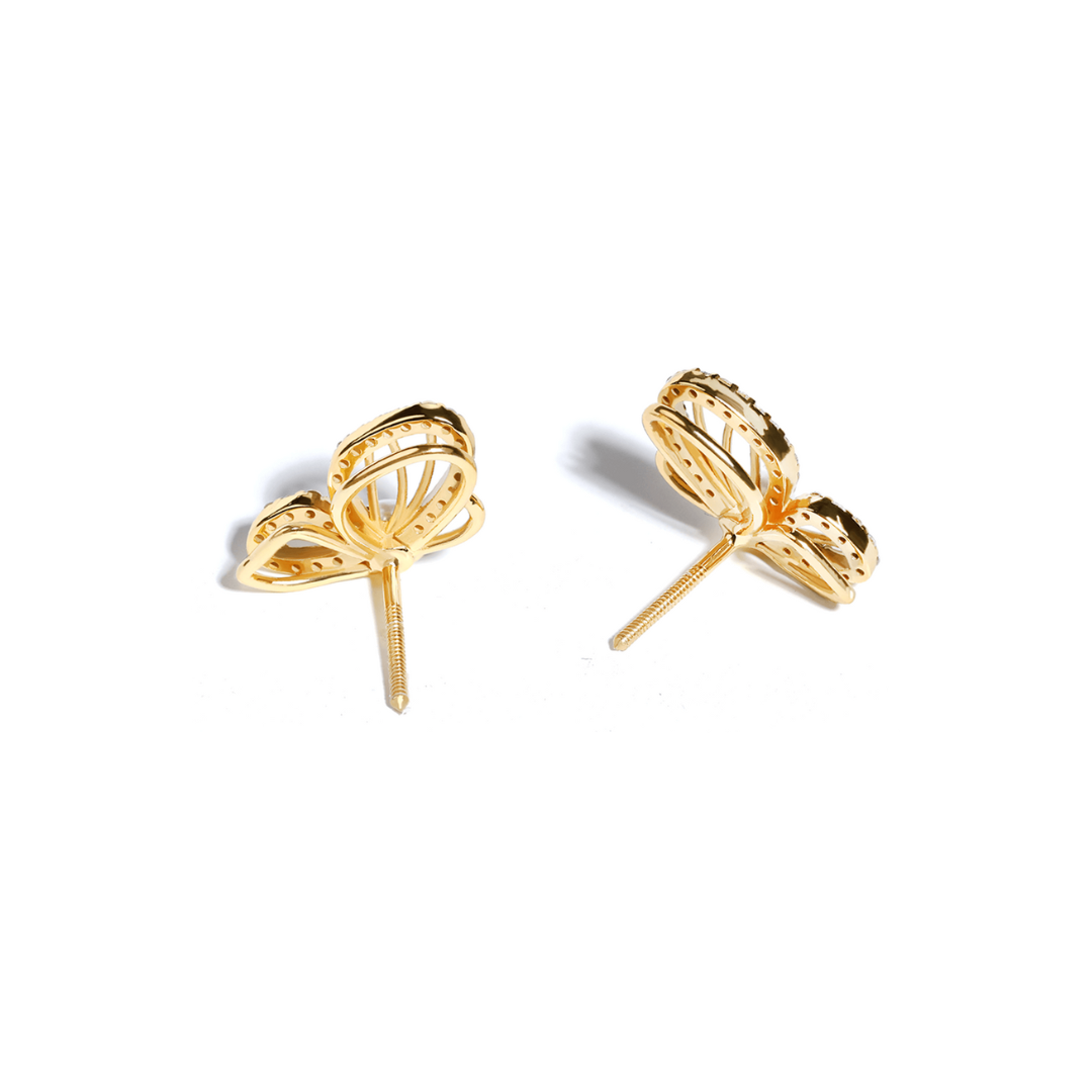 Butterfly Pearl Earrings