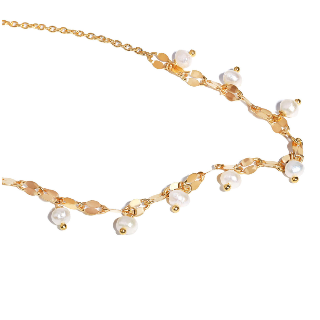 Glimmer Pearl Necklace