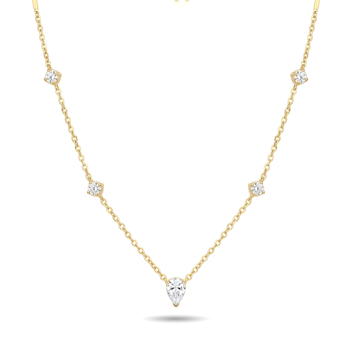 Floating Crystal Necklace