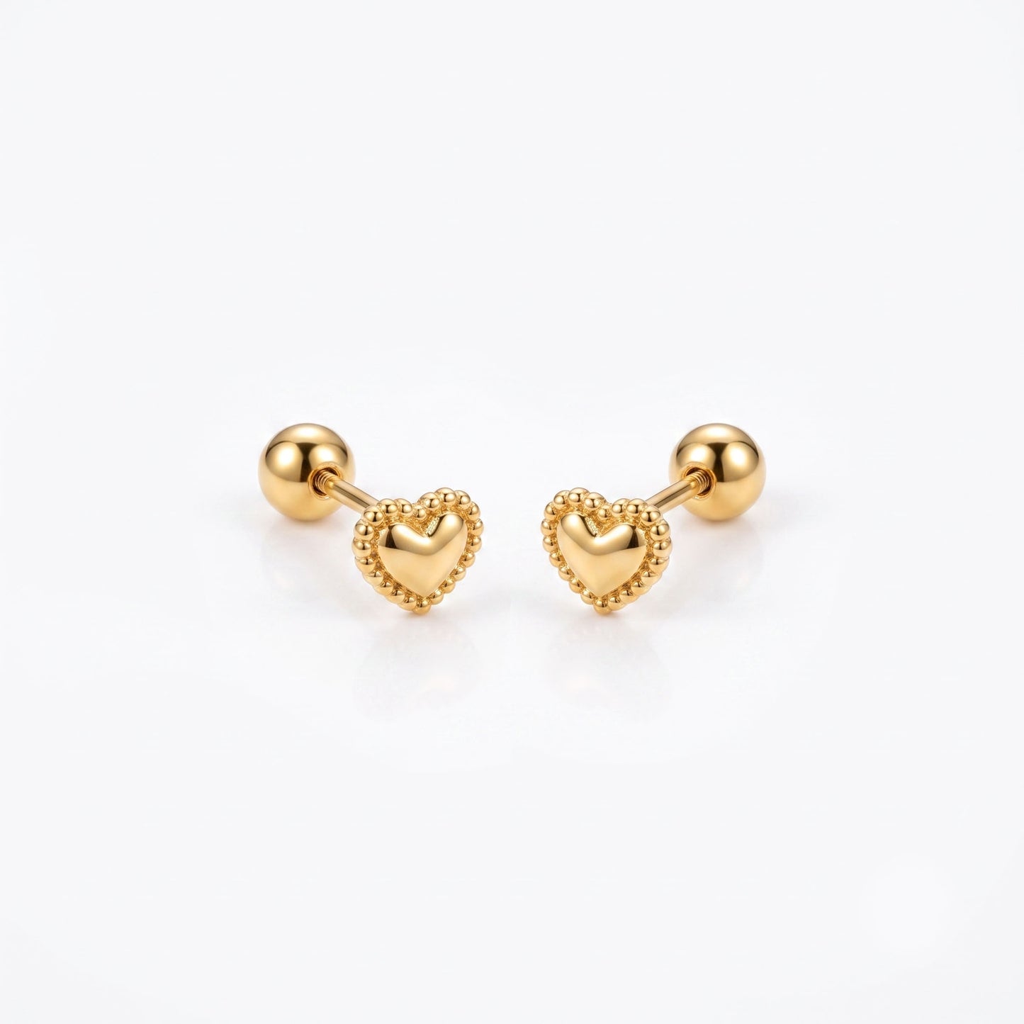 Mini Heart Studs