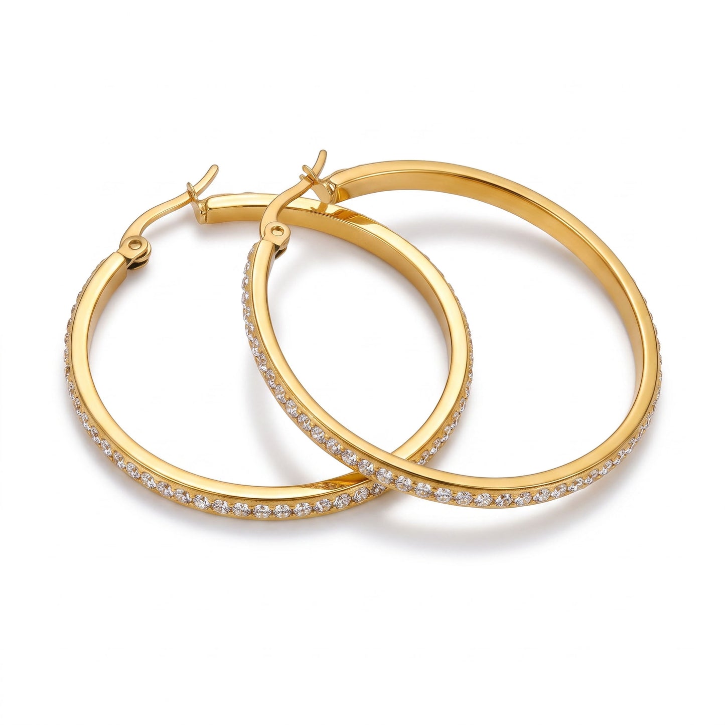 Stella Oversized Hoops