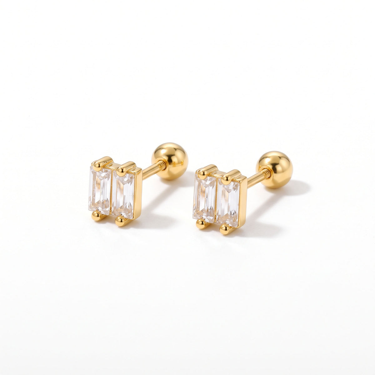 Twin Stone Studs