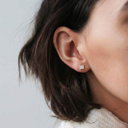 Twin Stone Studs