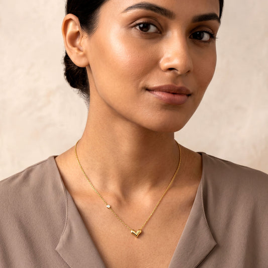 Aura Heart Necklace