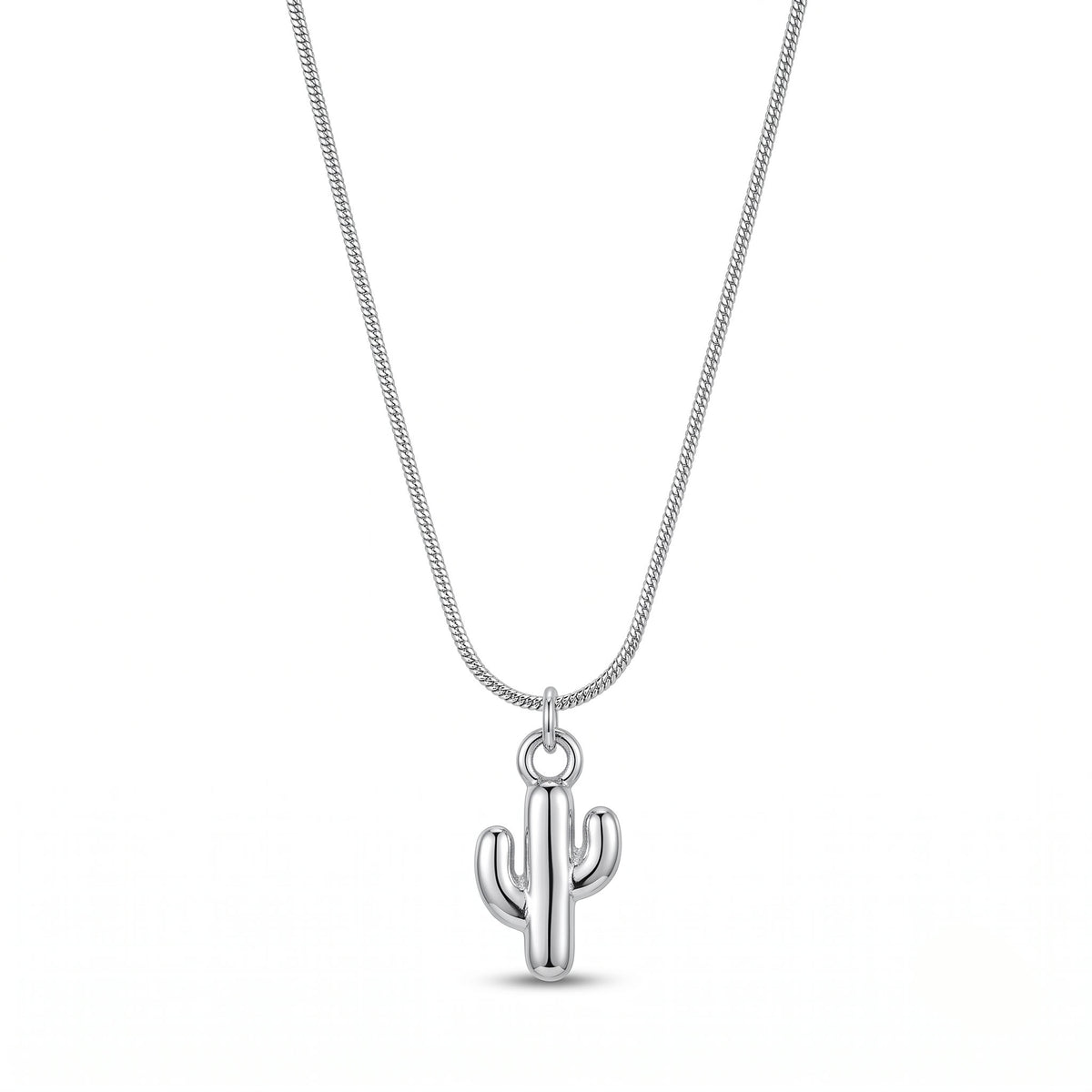 Sculpted Cactus Necklace