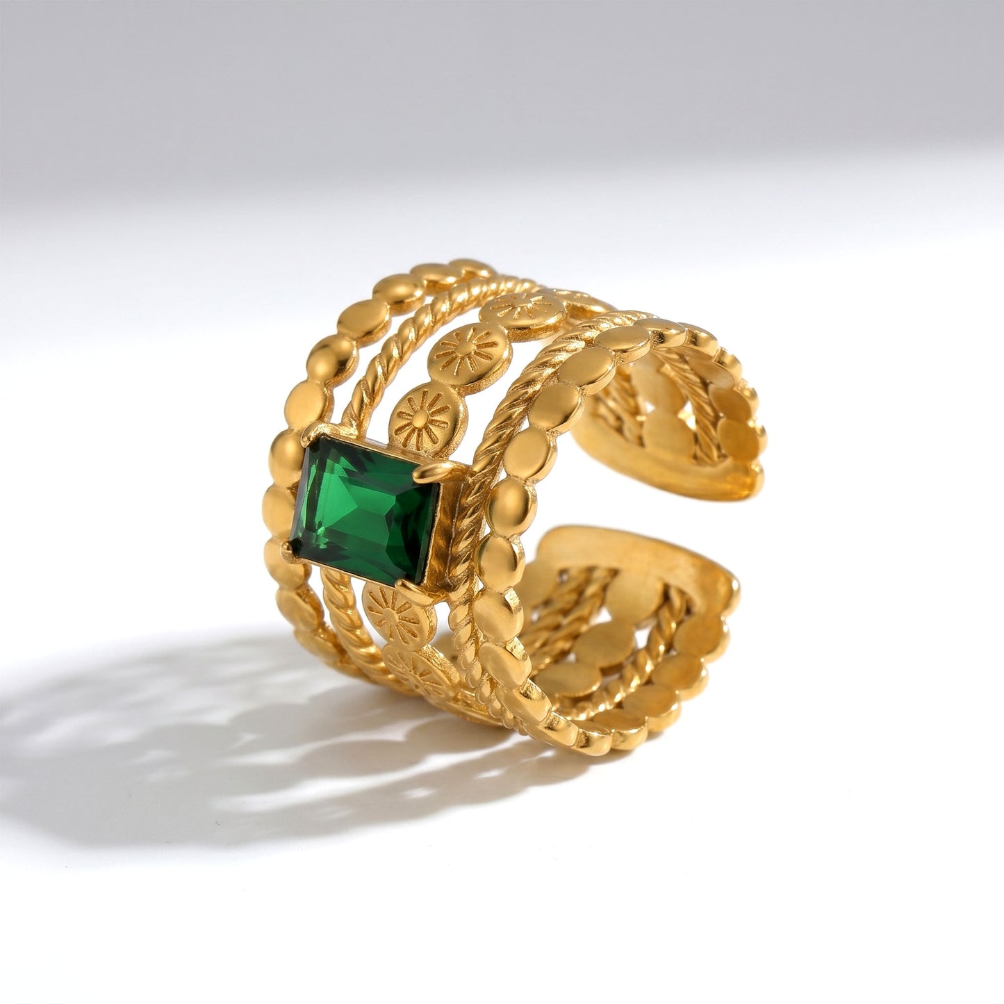 Enigma Band Ring