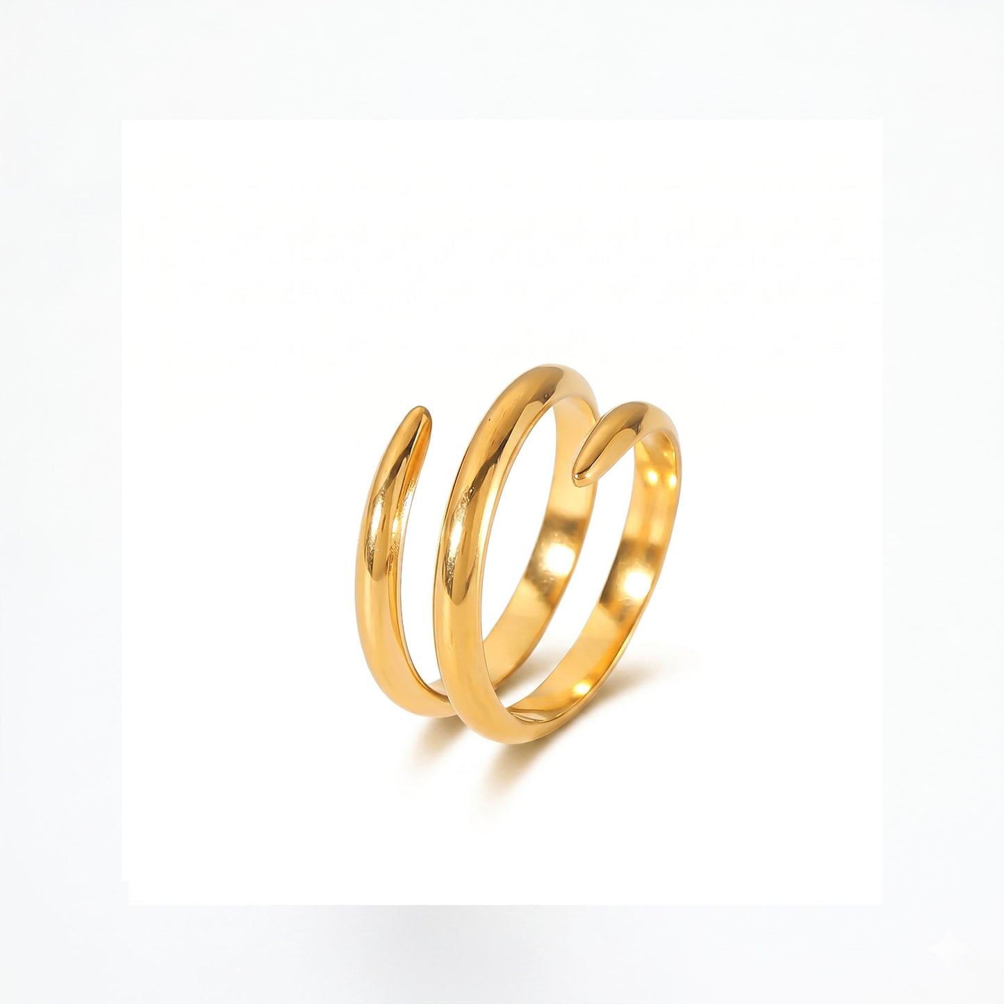 Infinity Coil Ring