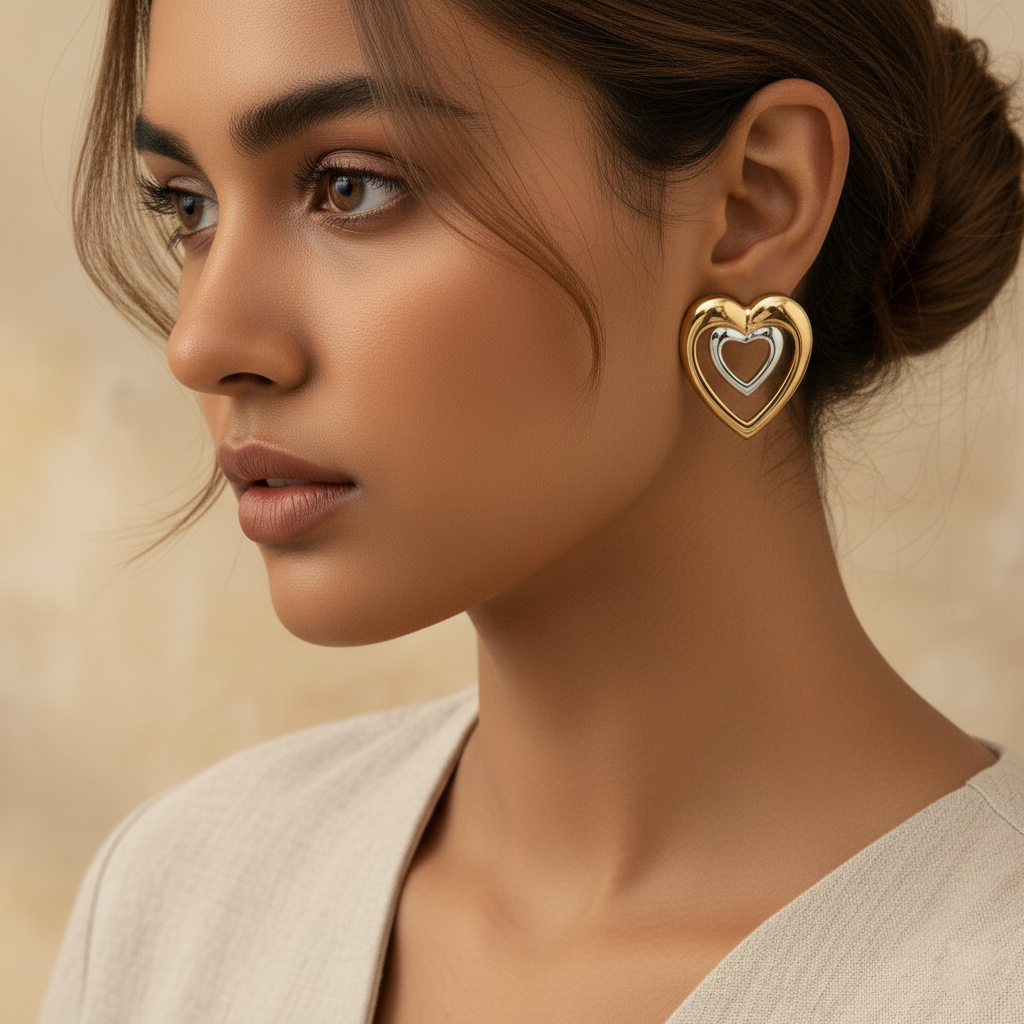 Heart of Gold Earrings