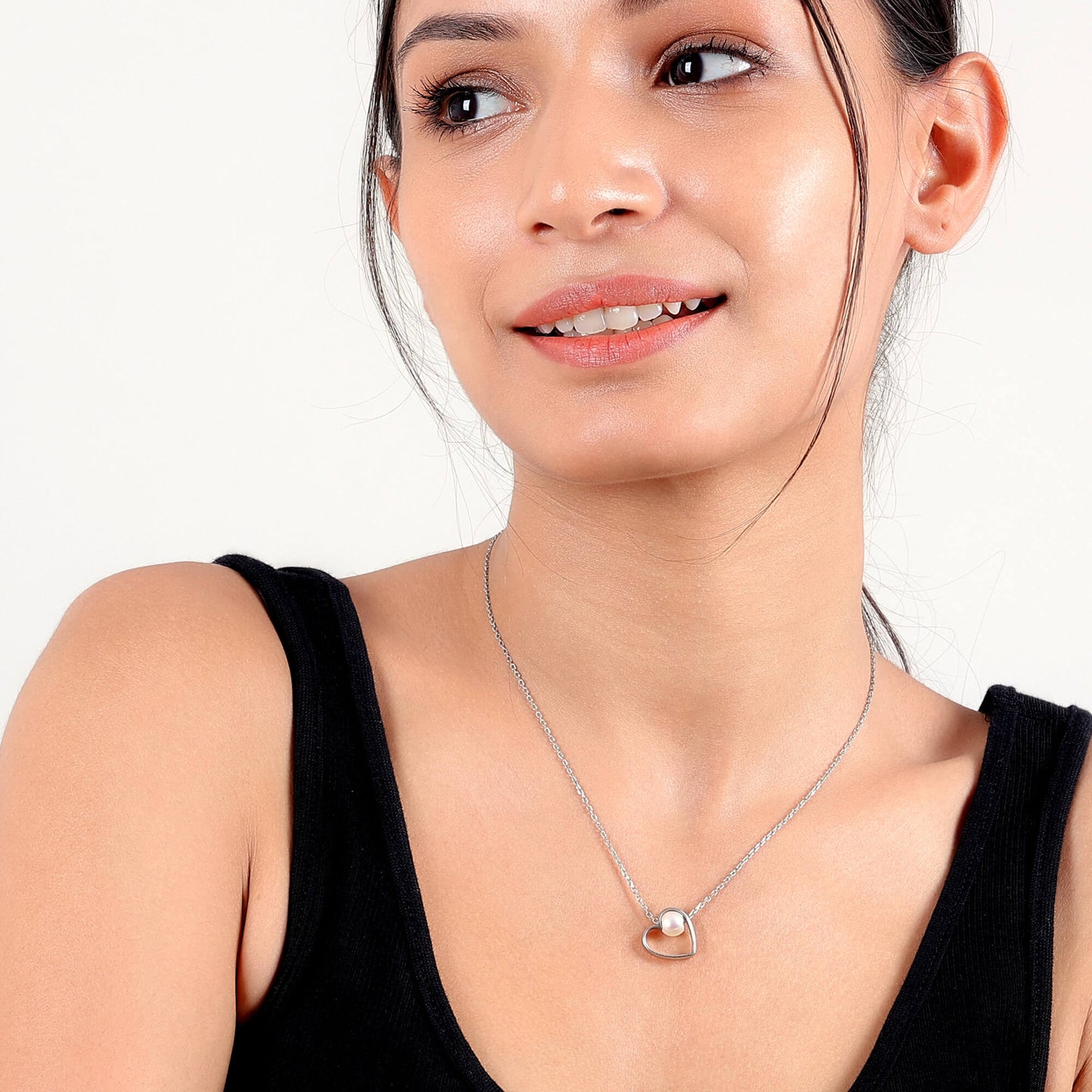 Heart Pearl Pendant