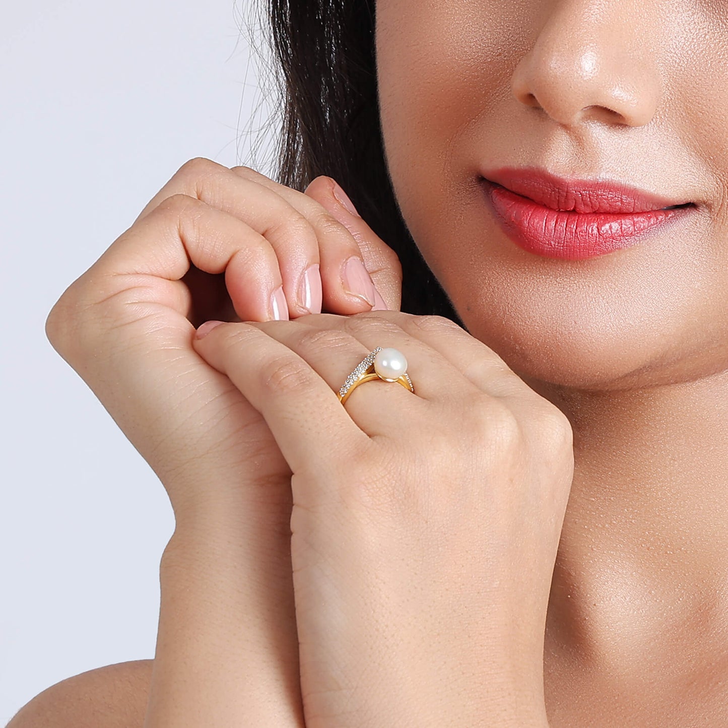 Crown Pearl Ring