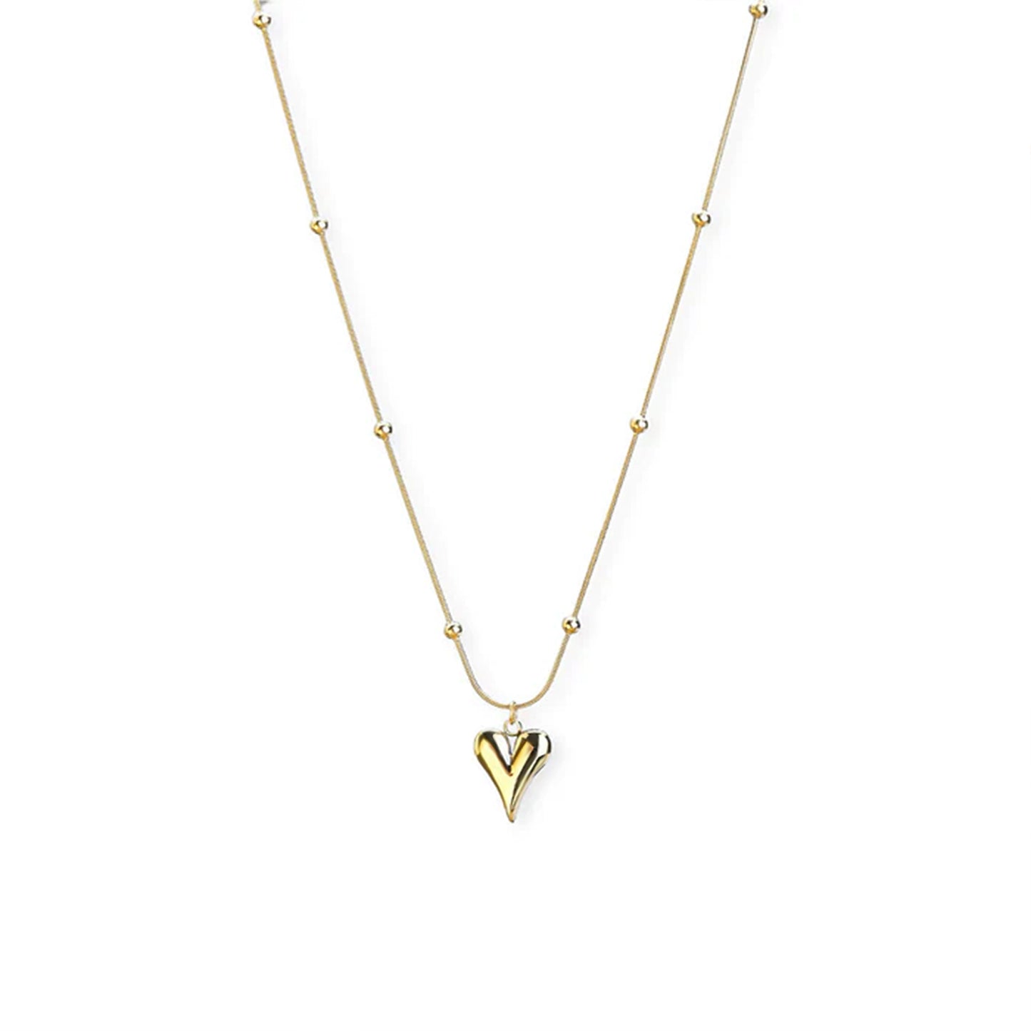 Pointed Heart Pendant
