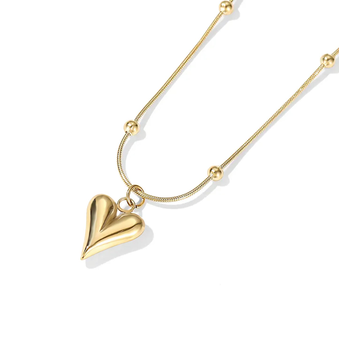Pointed Heart Pendant