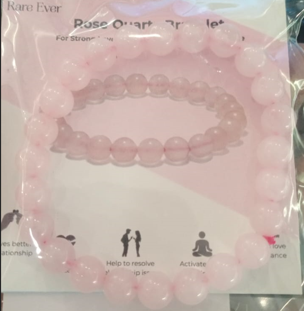 NS012 Rose Quartz Bracelet
