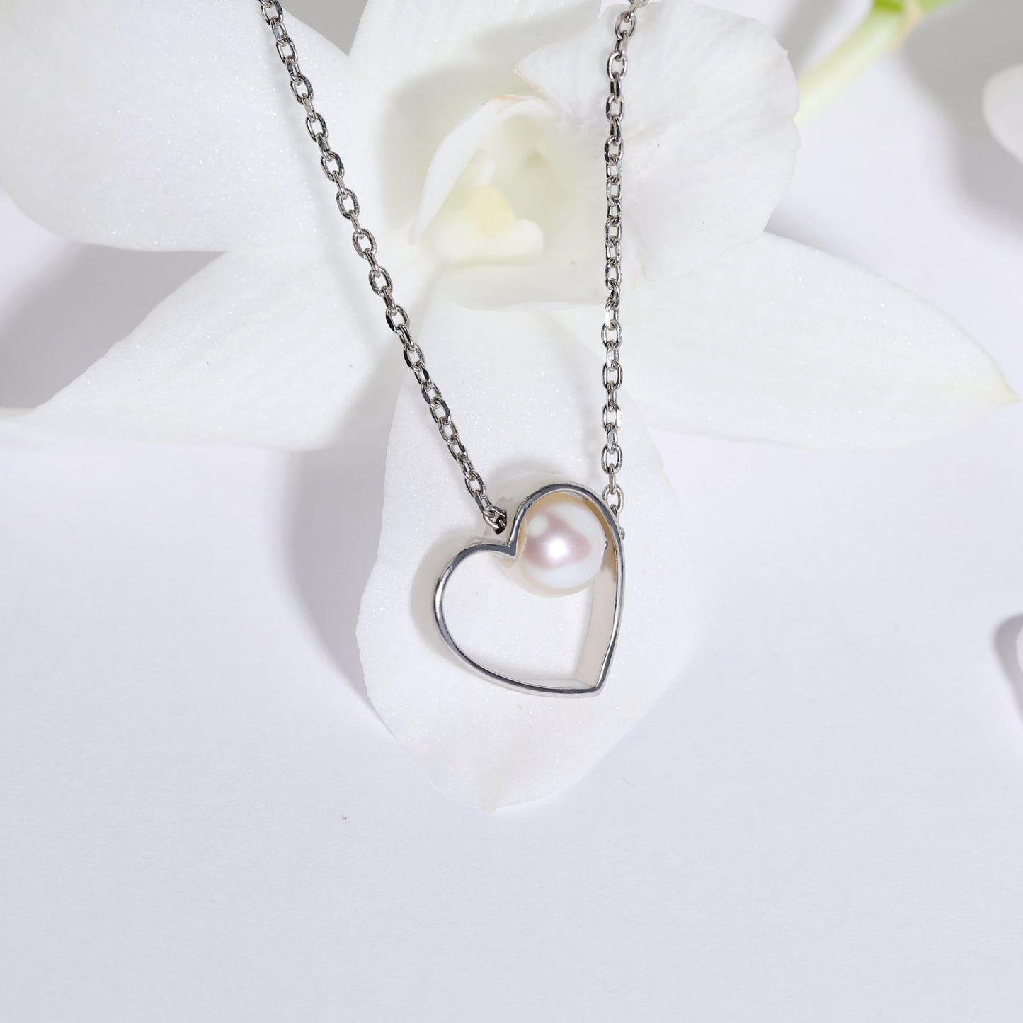 Heart Pearl Pendant