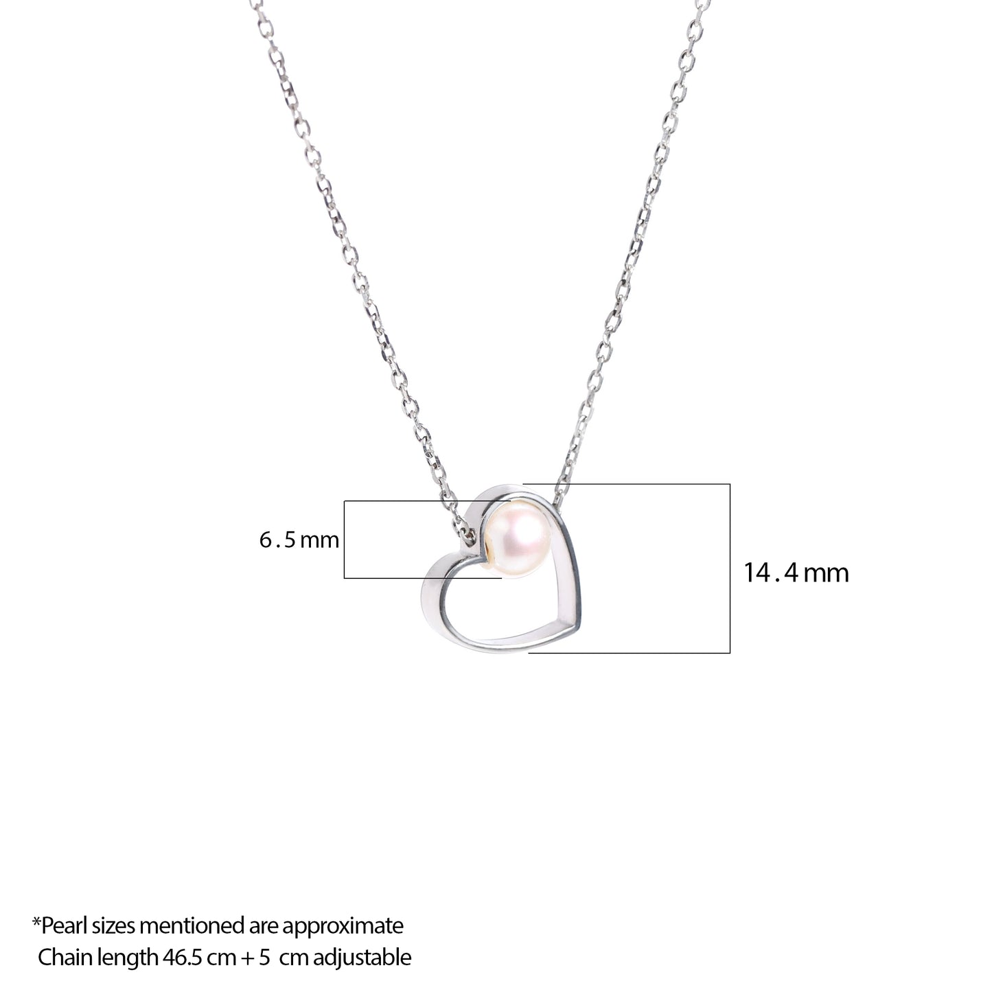 Heart Pearl Pendant