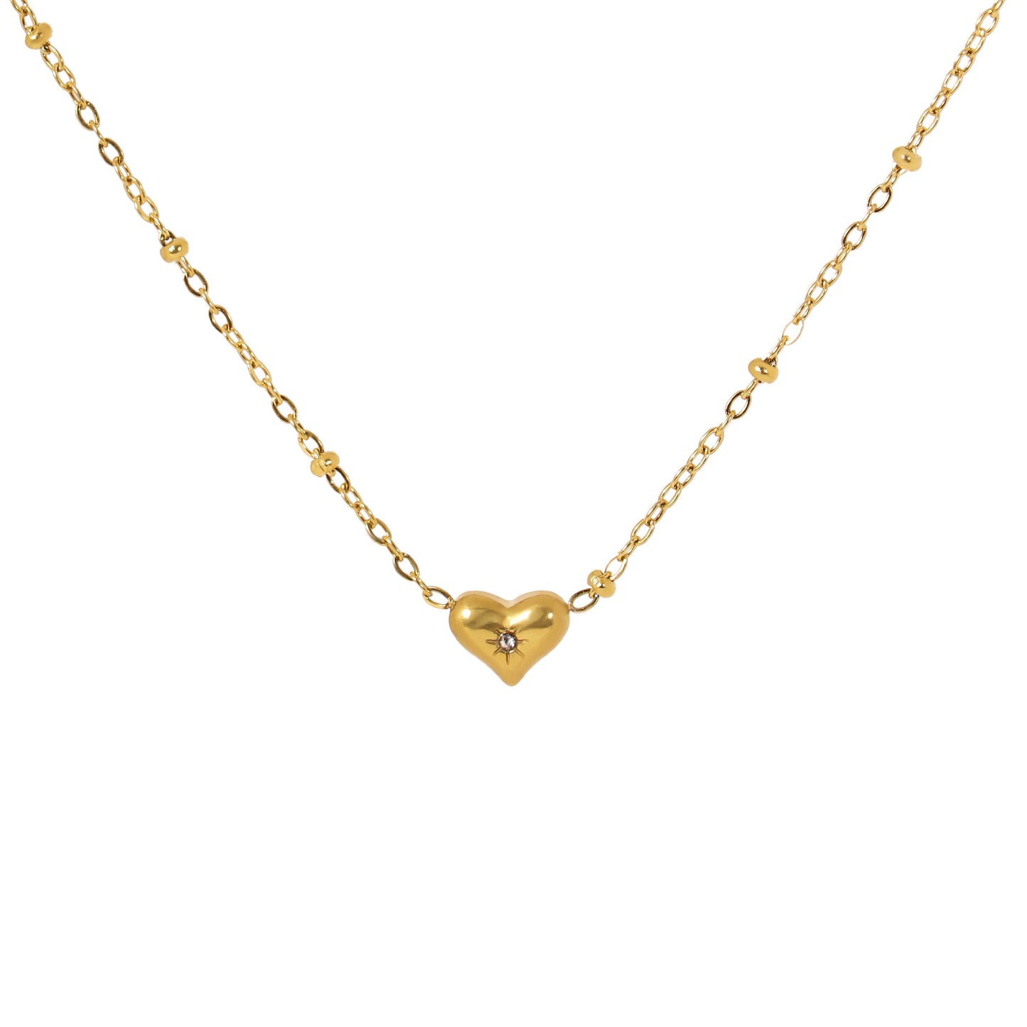 Mini Heart Gold Pendant