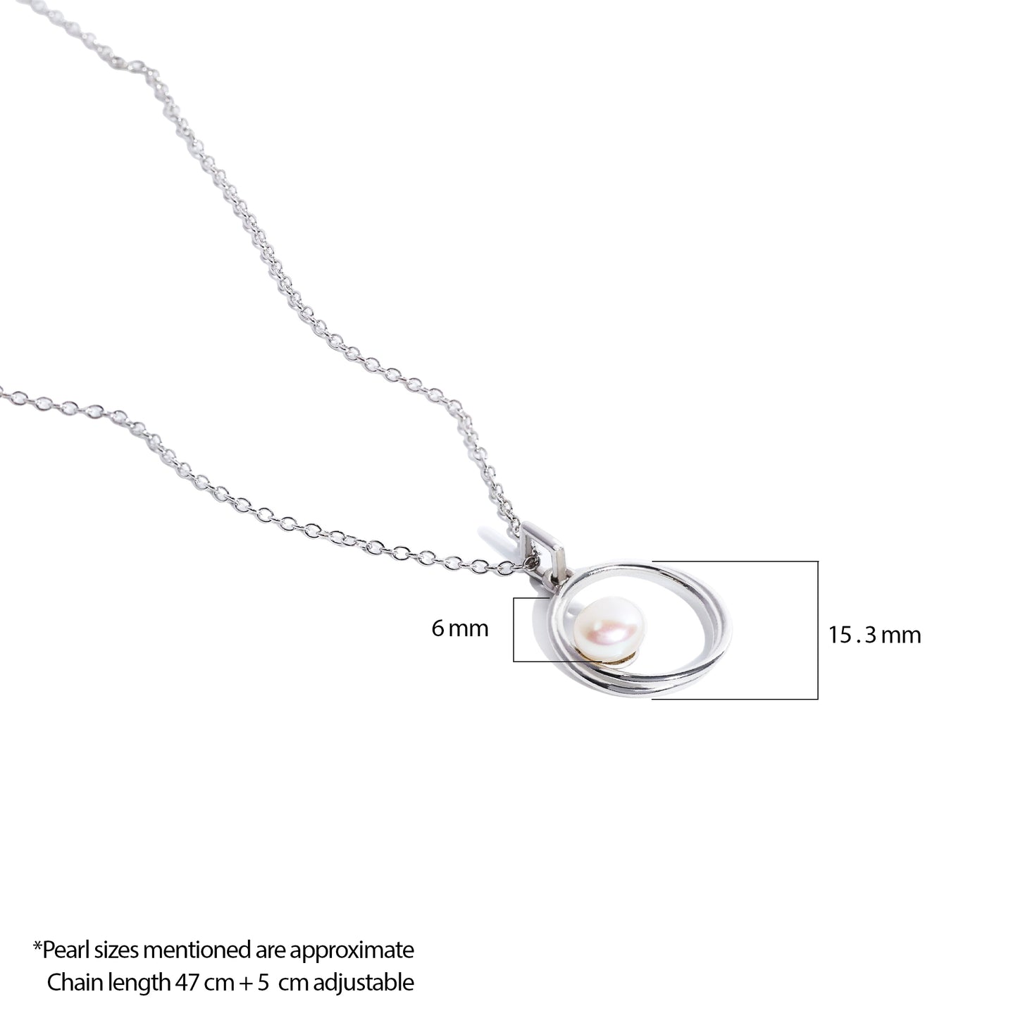 Disc Pearl Pendant