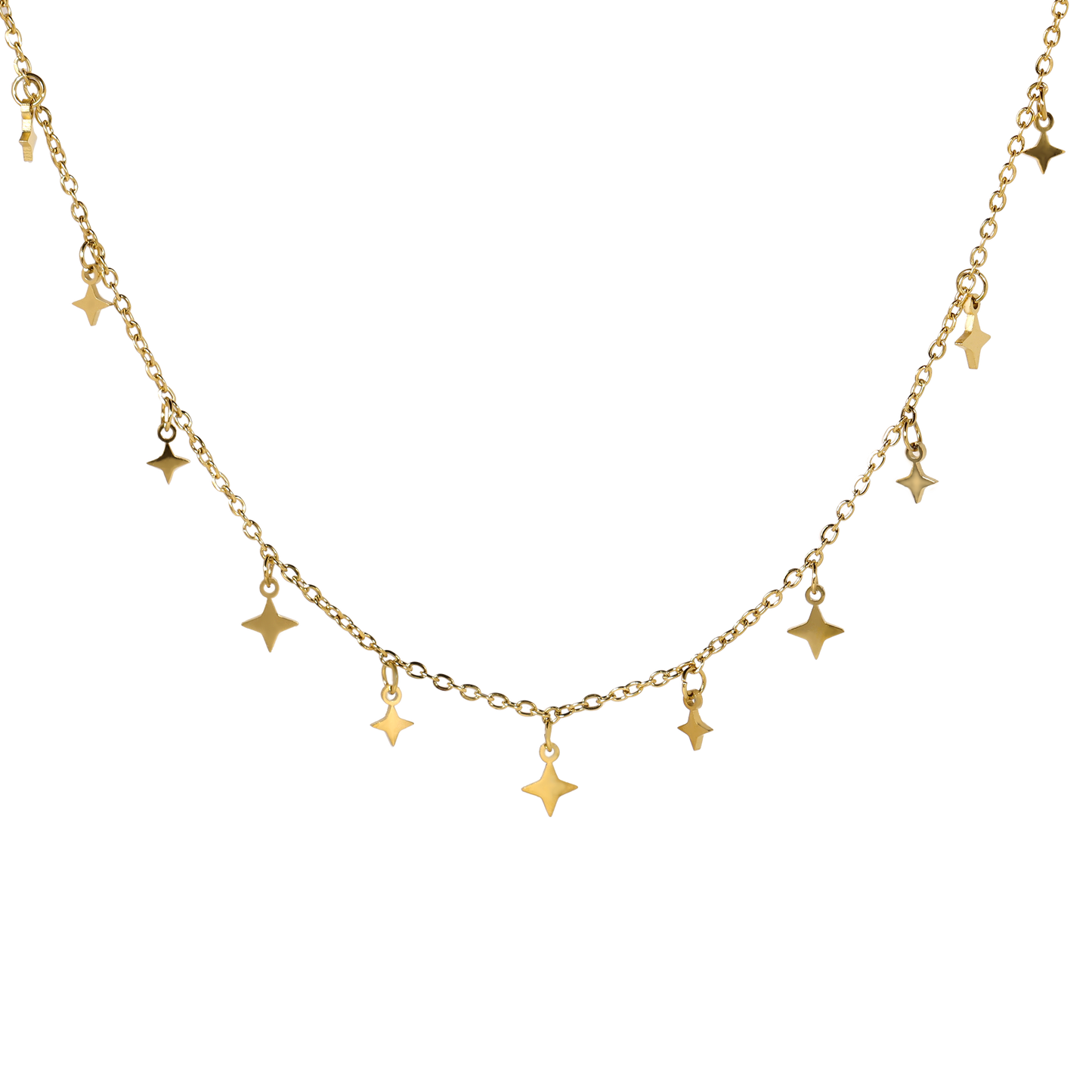 Dangling Stars Necklace