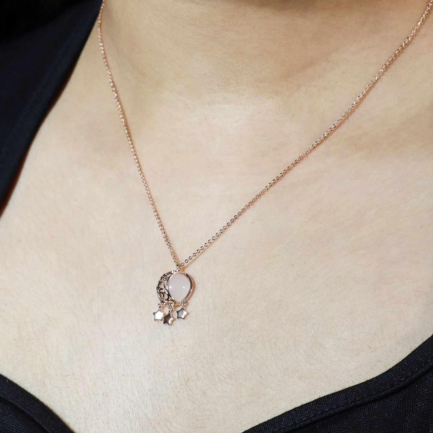 Stars and Moon Pendant