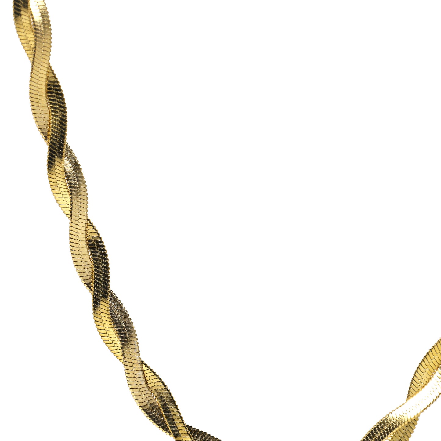 Braided Snake Chain Necklace