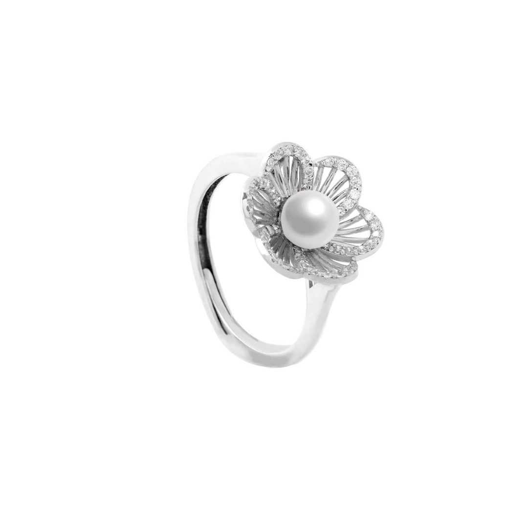 Floral Pearl Ring