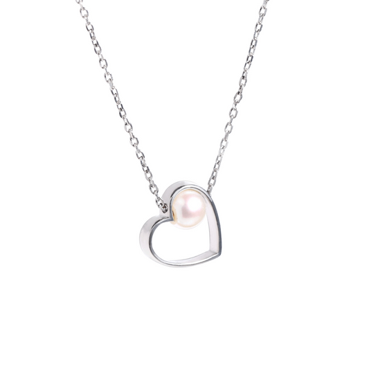 Heart Pearl Pendant
