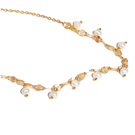 Glimmer  Pearl Necklace