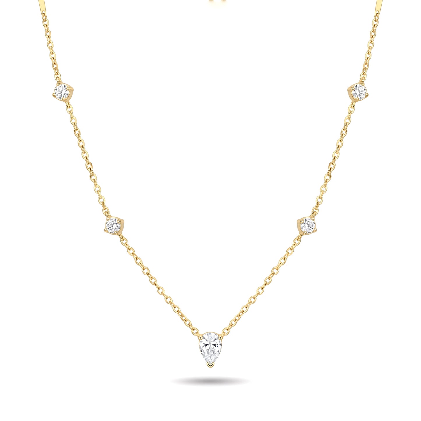 Floating Crystal Necklace
