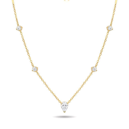 Floating Crystal Necklace