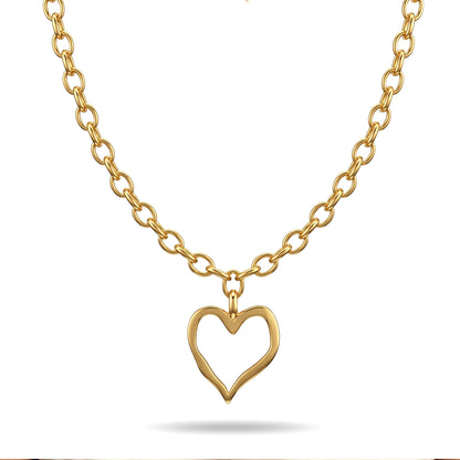 Chunky Heart Necklace