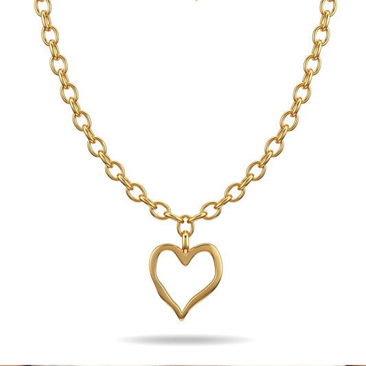 Chunky Heart Necklace