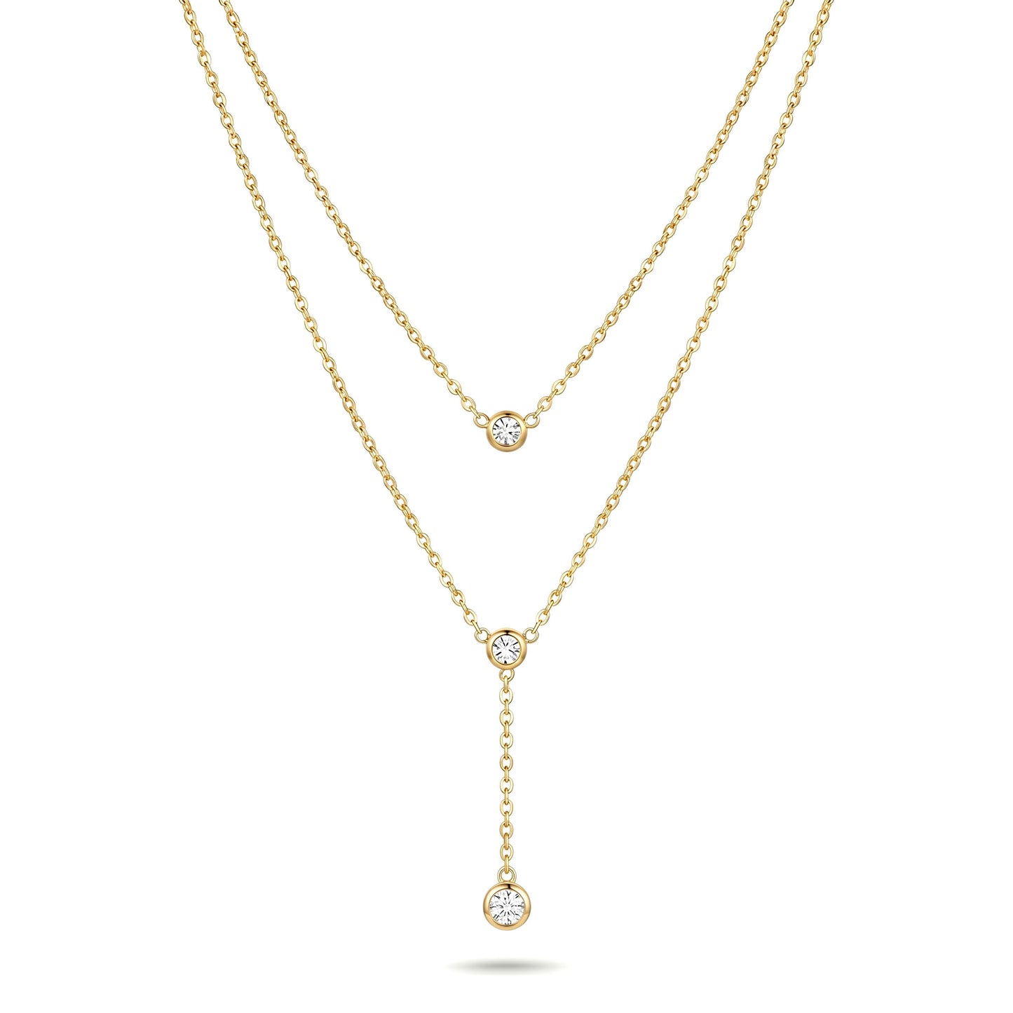 Layered Lariat Necklace
