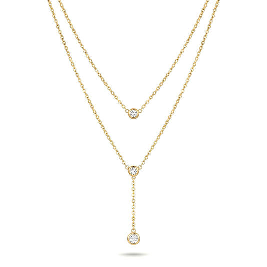 Layered Lariat Necklace