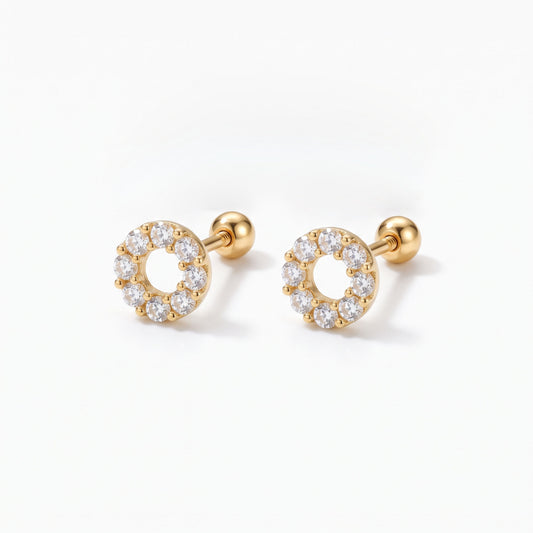 Mini Hollow Glow Studs