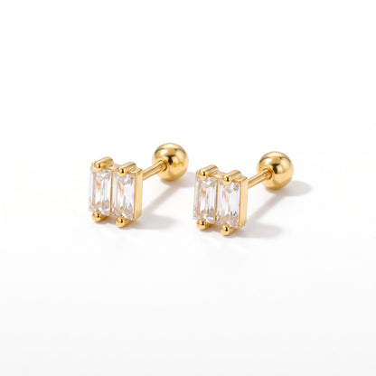 Twin Stone Studs
