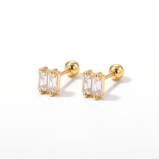 Twin Stone Studs