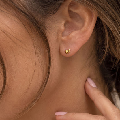 Mini Sweetheart Studs