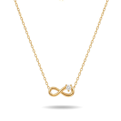 Infinity Spark Necklace
