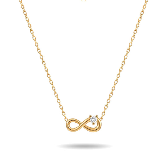Infinity Spark Necklace