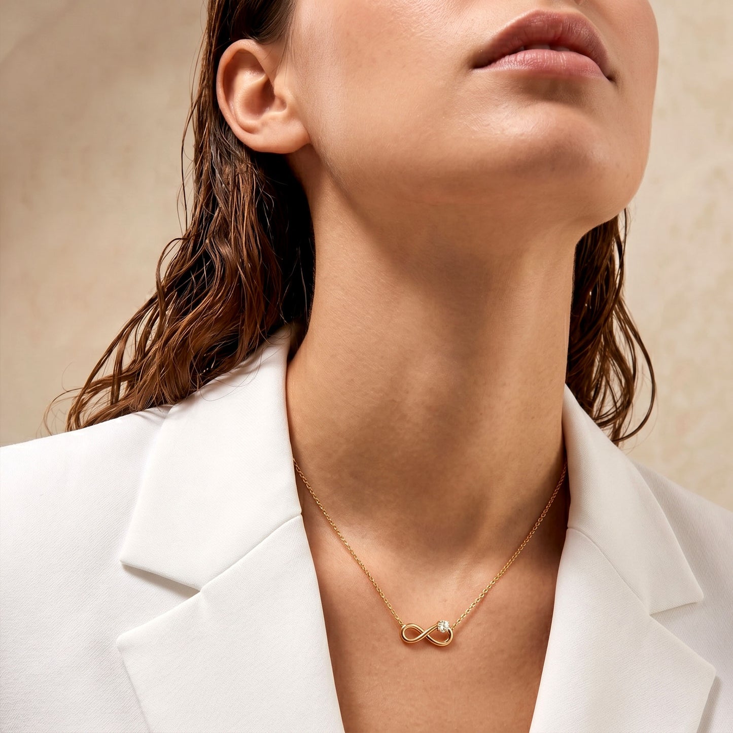 Infinity Spark Necklace