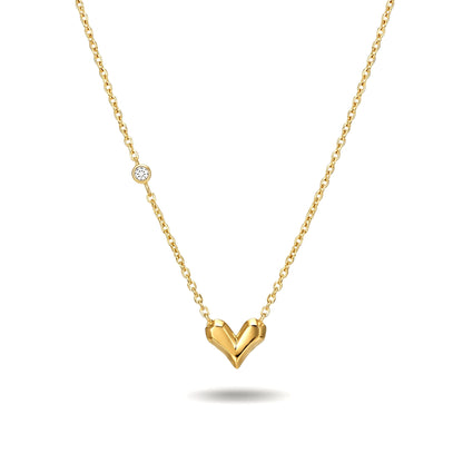 Aura Heart Necklace