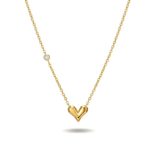 Aura Heart Necklace
