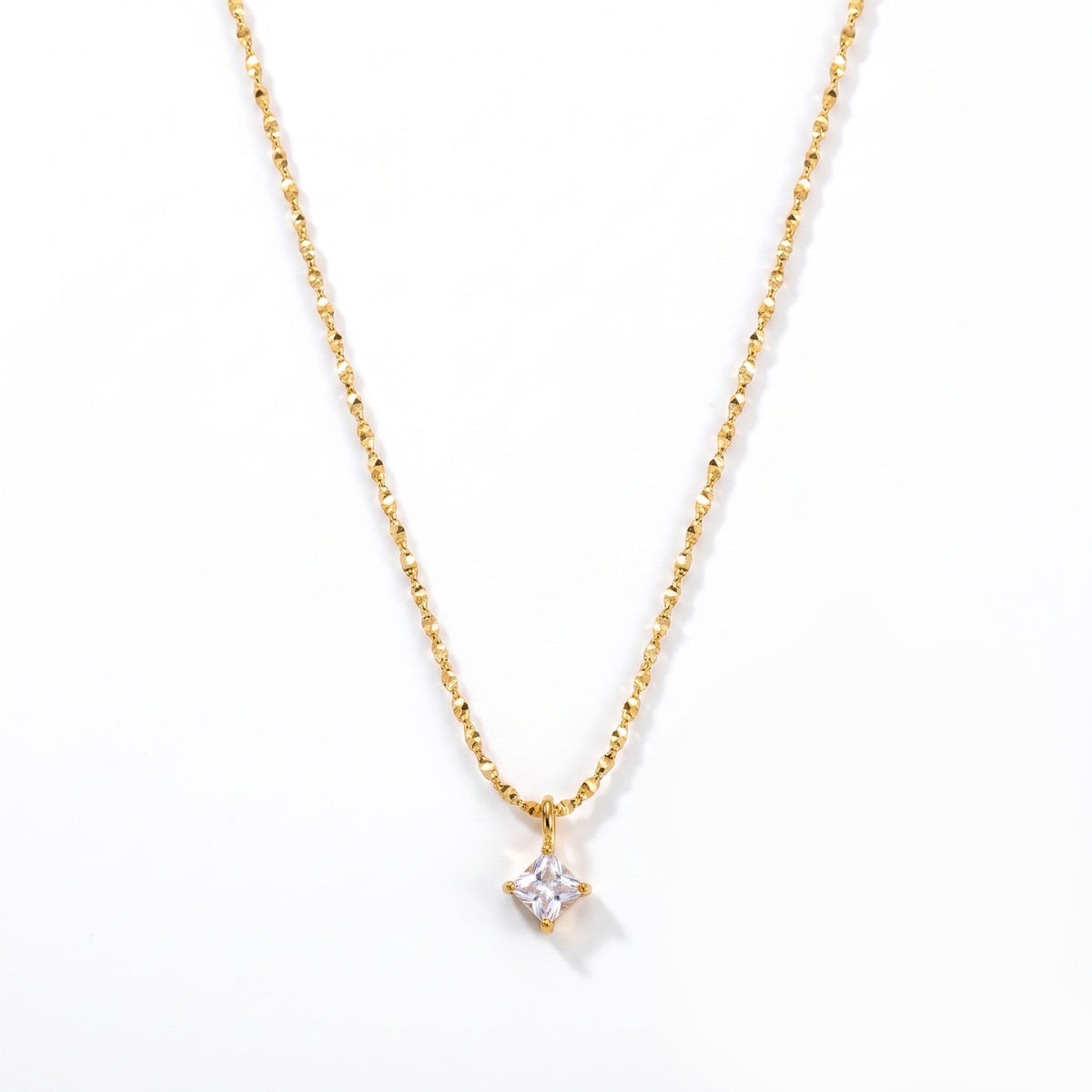 Princess Cut Necklace