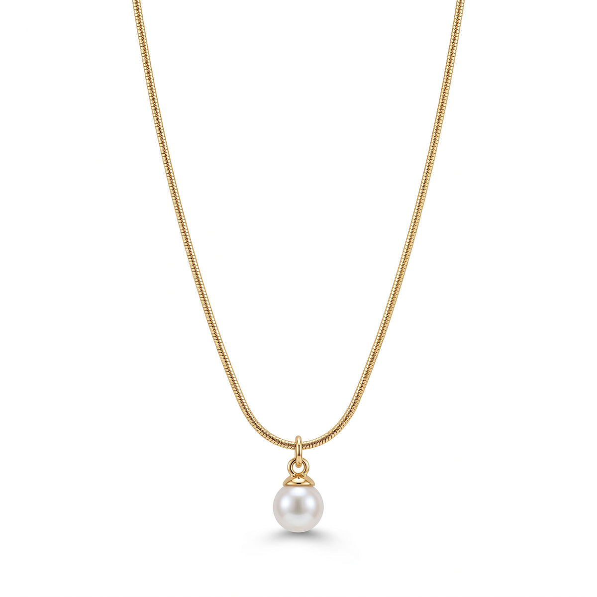 Essential Round Pearl Necklace