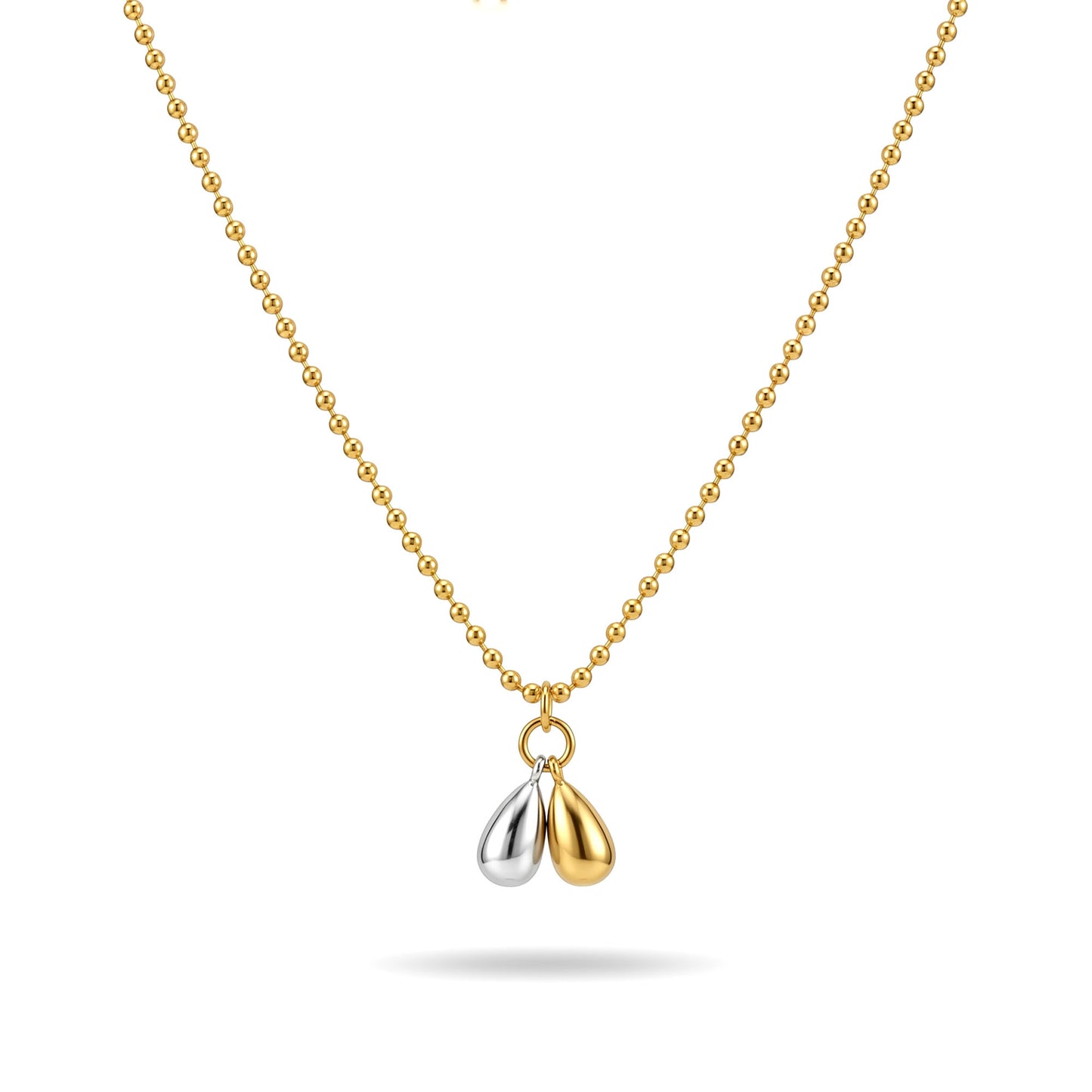 Duo Teardrop Necklace
