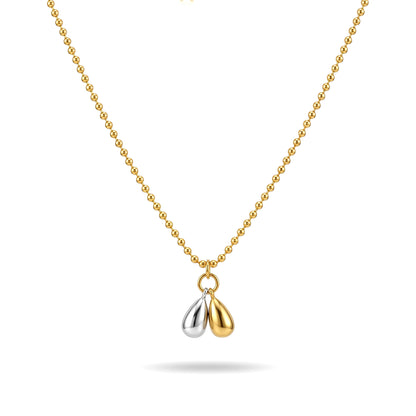 Duo Teardrop Necklace