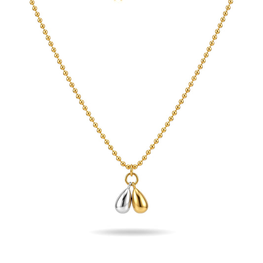 Duo Teardrop Necklace