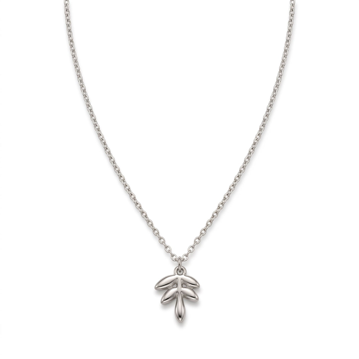 Sculpted Fern Necklace