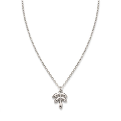 Sculpted Fern Necklace